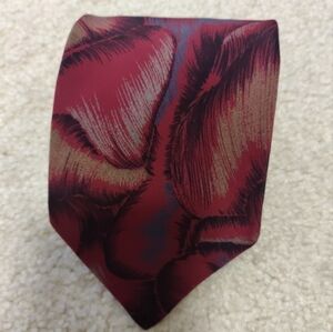 Vintage Italian 100% Silk Rose Petals Paper Tag Sewn In